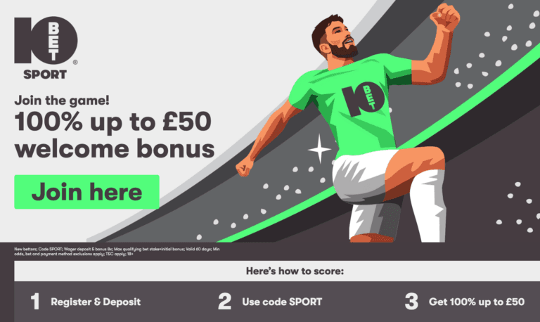 10Bet Bonus Code – Get 100% Up To £50 Welcome Bonus For AS Roma vs FC Porto